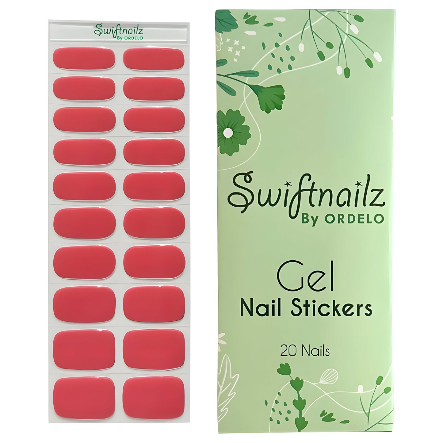 SwiftNailz™ - Fuld Farve Kollektion Gel Negleklistermærker