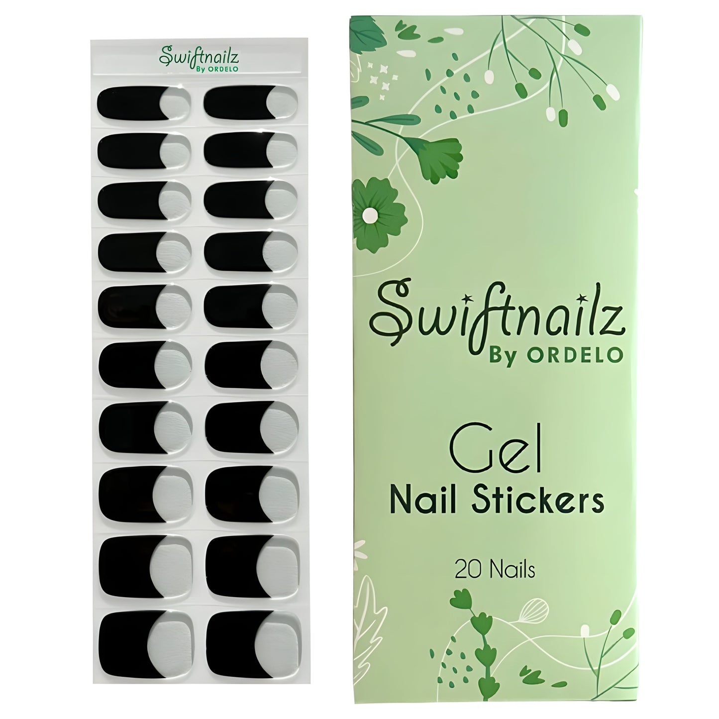 SwiftNailz™ - Fuld Farve Kollektion Gel Negleklistermærker