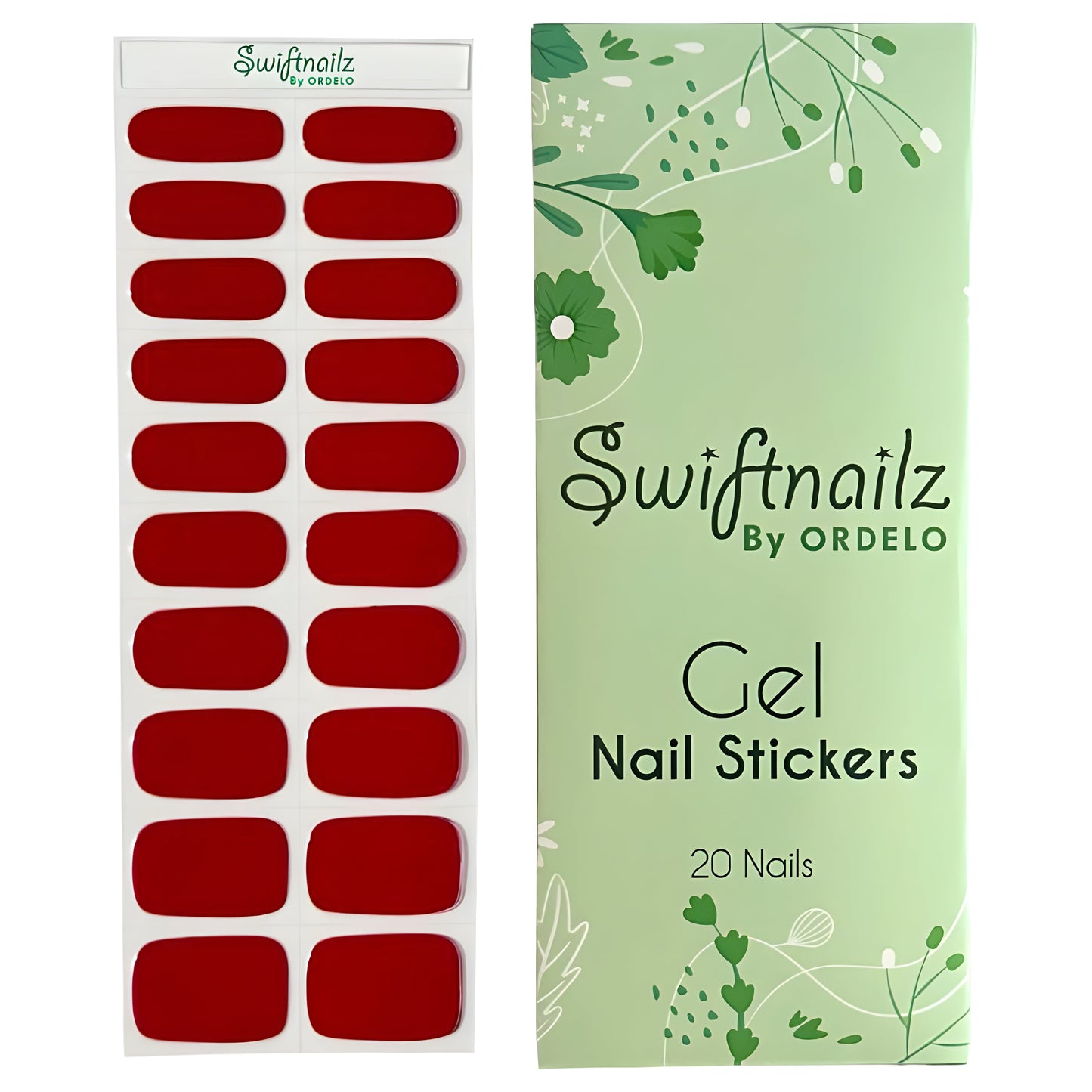 SwiftNailz™ - Fuld Farve Kollektion Gel Negleklistermærker